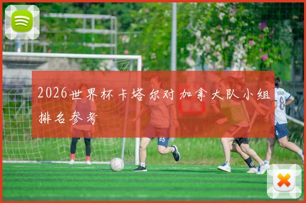 2026世界杯卡塔尔对加拿大队小组排名参考